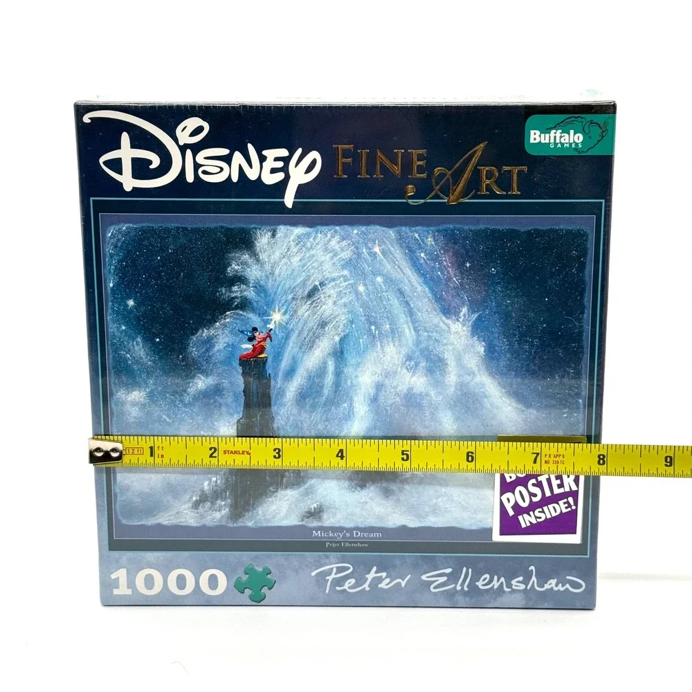 Disney Fine Art Mickeys Dream Peter Ellenshaw 1000 Piece Puzzle Sealed Buffalo